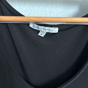 Tash + Sophie Black Tank Top